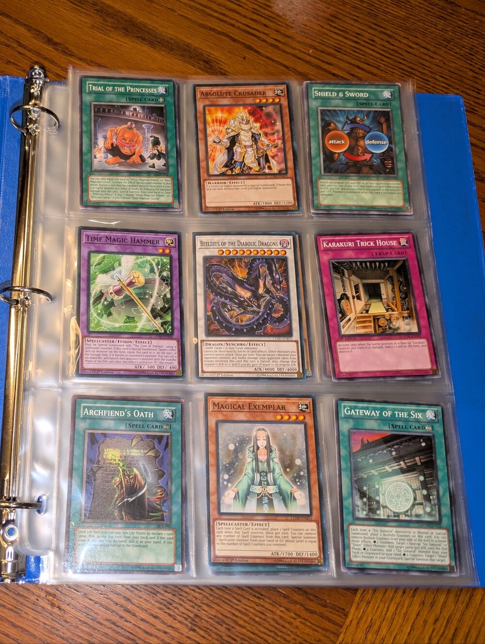 Yu-Gi-Oh Cards Binder 🔥 YuGiOh Cards Lot Yugioh Trading Cards Collection